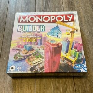 New in Box Monopoly Builder Game!